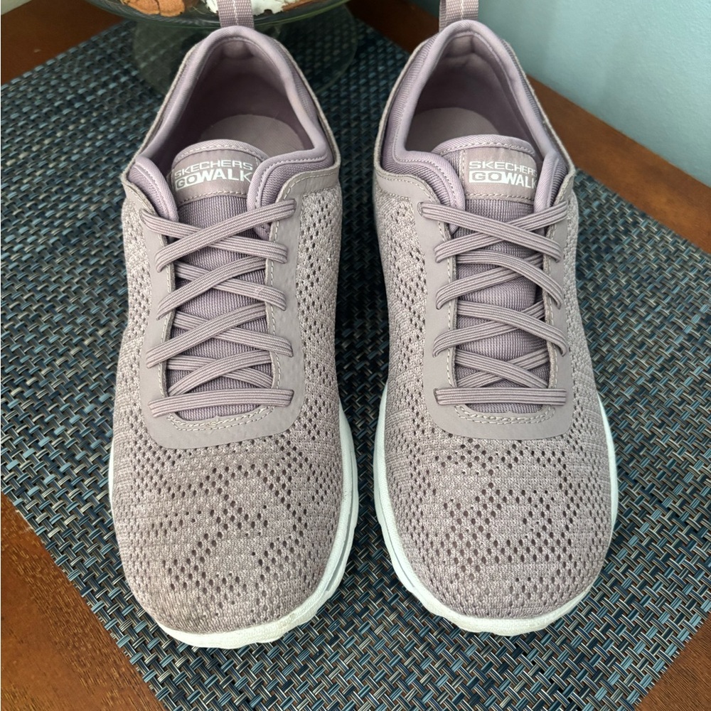 Skechers Purple Sneakers Lightweight Knit Design